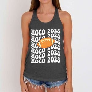 Retro Hoco 2025 Homecoming School Reunion Women's Knotted Racerback Tank