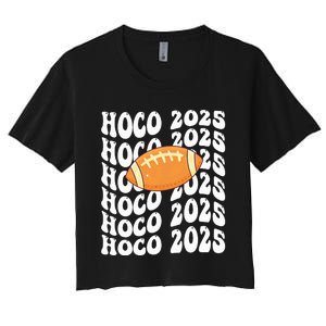 Retro Hoco 2025 Homecoming School Reunion Women's Crop Top Tee