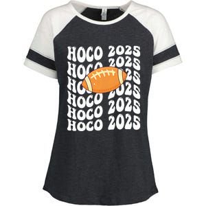 Retro Hoco 2025 Homecoming School Reunion Enza Ladies Jersey Colorblock Tee