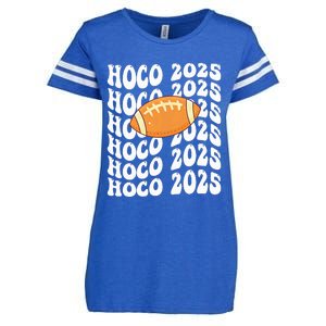 Retro Hoco 2025 Homecoming School Reunion Enza Ladies Jersey Football T-Shirt