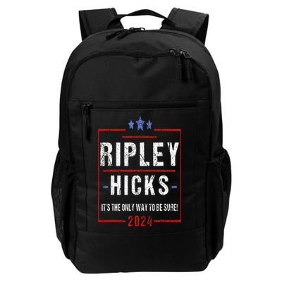 Ripley Hicks 2024 t's The Only Way to Be Sure Vintage Backpack