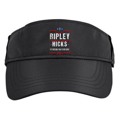 Ripley Hicks 2024 t's The Only Way to Be Sure Vintage Adult Drive Performance Visor