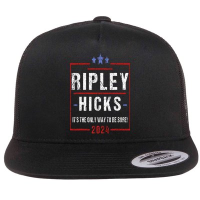 Ripley Hicks 2024 t's The Only Way to Be Sure Vintage Flatbill Hat