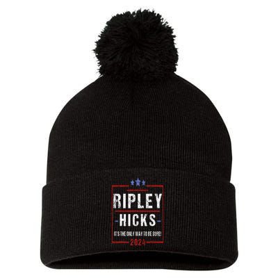 Ripley Hicks 2024 t's The Only Way to Be Sure Vintage Pom Pom 12in Knit Beanie