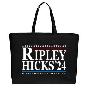 Ripley Hicks 2024 It's The Only Way To Be Sure Cotton Canvas Jumbo Tote