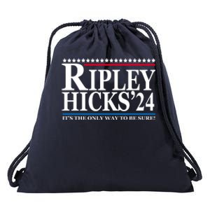 Ripley Hicks 2024 It's The Only Way To Be Sure Drawstring Bag