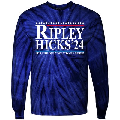 Ripley Hicks 2024 It's The Only Way To Be Sure Tie-Dye Long Sleeve Shirt