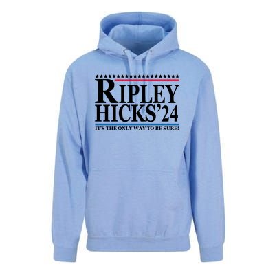 Ripley Hicks 2024 It's The Only Way To Be Sure Unisex Surf Hoodie