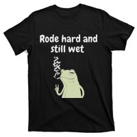 Rode Hard And Still Wet Frog  Exchange Party T-Shirt