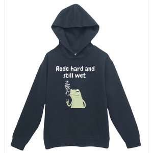 Rode Hard And Still Wet Frog  Exchange Party Urban Pullover Hoodie