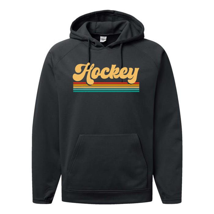 Retro Hockey Apparel Hockey Performance Fleece Hoodie