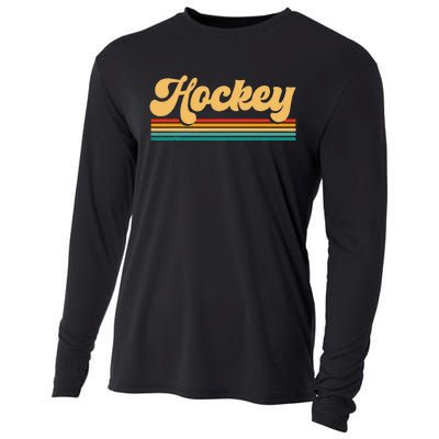 Retro Hockey Apparel Hockey Cooling Performance Long Sleeve Crew