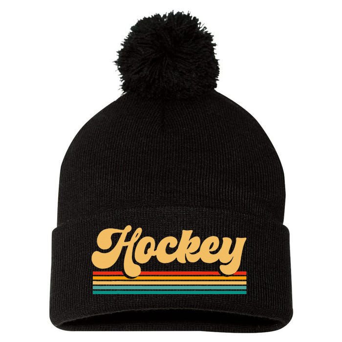 Retro Hockey Apparel Hockey Pom Pom 12in Knit Beanie