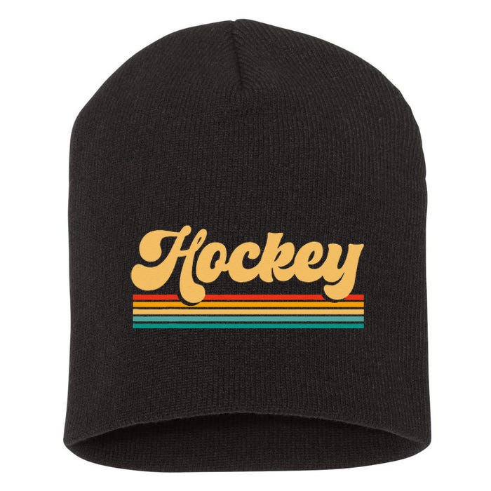 Retro Hockey Apparel Hockey Short Acrylic Beanie