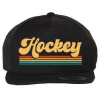 Retro Hockey Apparel Hockey Wool Snapback Cap