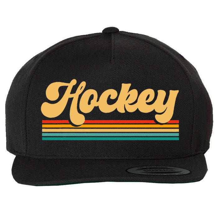 Retro Hockey Apparel Hockey Wool Snapback Cap