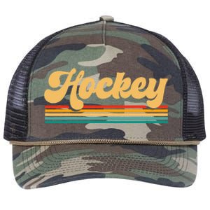 Retro Hockey Apparel Hockey Retro Rope Trucker Hat Cap