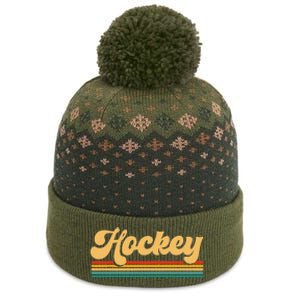 Retro Hockey Apparel Hockey The Baniff Cuffed Pom Beanie