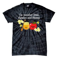 Rosh Hashanah Apples and Honey Shana Tova Jewish New Year  Tie-Dye T-Shirt