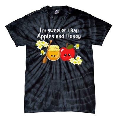 Rosh Hashanah Apples and Honey Shana Tova Jewish New Year  Tie-Dye T-Shirt