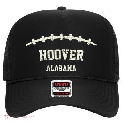Retro Hoover Alabama High Crown Mesh Back Trucker Hat