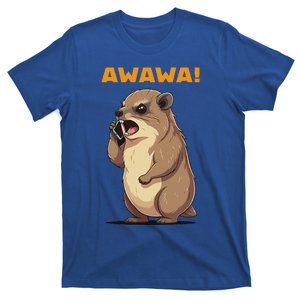 Rock Hyrax Awawa Angry Phonecall T-Shirt