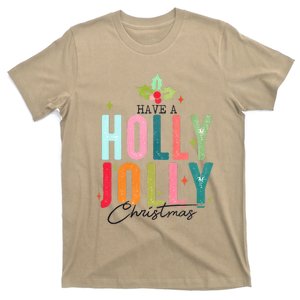 Retro Have A Holly Jolly Christmas Funny T-Shirt