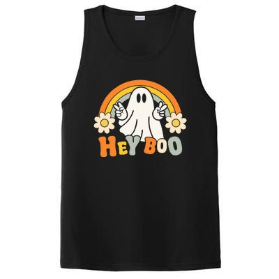 rainbow hey boo cute ghost  halloween customer PosiCharge Competitor Tank