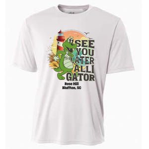 Rose Hill Bluffton South Carolina See You Later Alligator Cooling Performance Crew T-Shirt