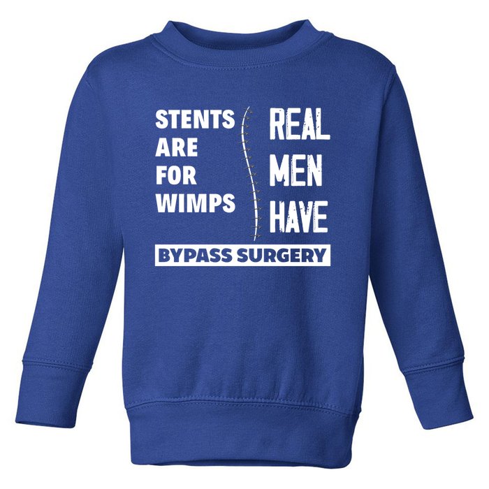 Real Have Bypass Surgery Open Heart Surgery Survivor Gift Toddler Sweatshirt