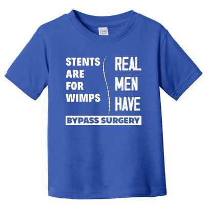 Real Have Bypass Surgery Open Heart Surgery Survivor Gift Toddler T-Shirt