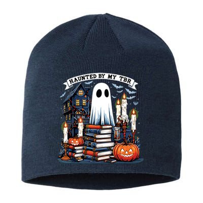 Retro Haunted By My Tbr Halloween Book Readers Book Lovers Sustainable Beanie