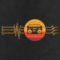 Retro Heartbeat Boombox Music Player Lifeline Vintage Music Gift Hat