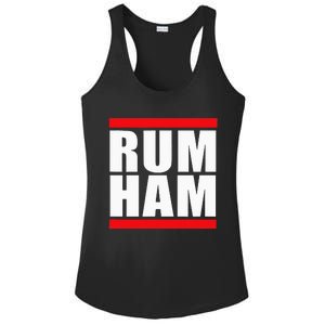 Rum Ham Blue Small Us Ladies PosiCharge Competitor Racerback Tank