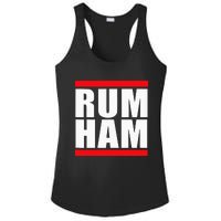 Rum Ham Blue Small Us Ladies PosiCharge Competitor Racerback Tank