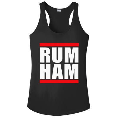 Rum Ham Blue Small Us Ladies PosiCharge Competitor Racerback Tank