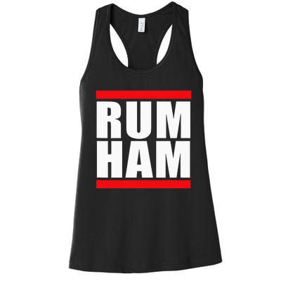 Rum Ham Blue Small Us Women's Racerback Tank