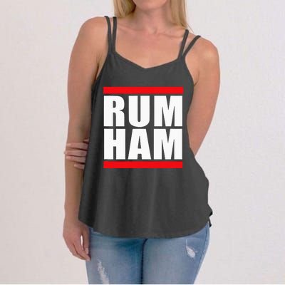 Rum Ham Blue Small Us Women's Strappy Tank