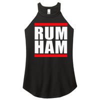 Rum Ham Blue Small Us Women's Perfect Tri Rocker Tank