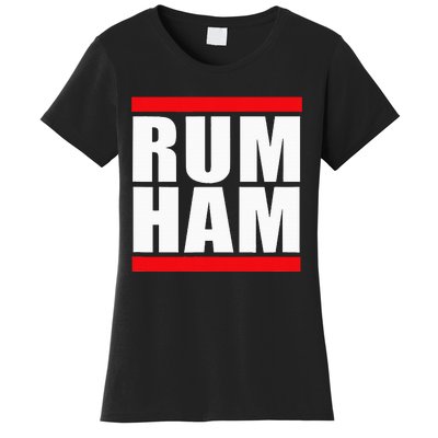 Rum Ham Blue Small Us Women's T-Shirt