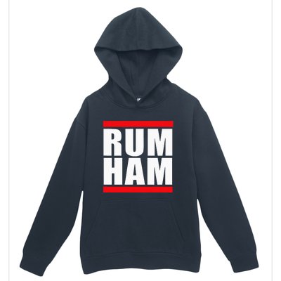 Rum Ham Blue Small Us Urban Pullover Hoodie