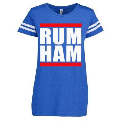 Rum Ham Blue Small Us Enza Ladies Jersey Football T-Shirt