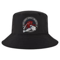 Red Horse Combat Engineer Us Military Cool Comfort Performance Bucket Hat