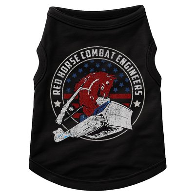 Red Horse Combat Engineer Us Military Doggie Tank