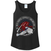 Red Horse Combat Engineer Us Military Ladies Essential Tank