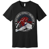 Red Horse Combat Engineer Us Military Premium T-Shirt