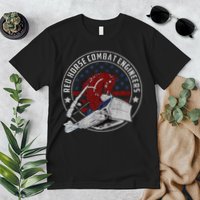 Red Horse Combat Engineer Us Military Premium T-Shirt