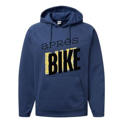 Ride Hard Chill Harder AprèS Bike Effects Performance Fleece Hoodie