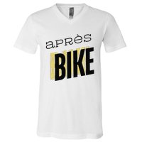 Ride Hard Chill Harder AprèS Bike Effects V-Neck T-Shirt