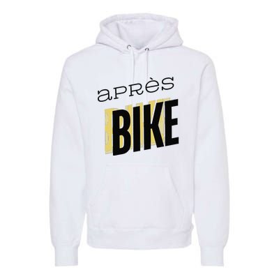 Ride Hard Chill Harder AprèS Bike Effects Premium Hoodie